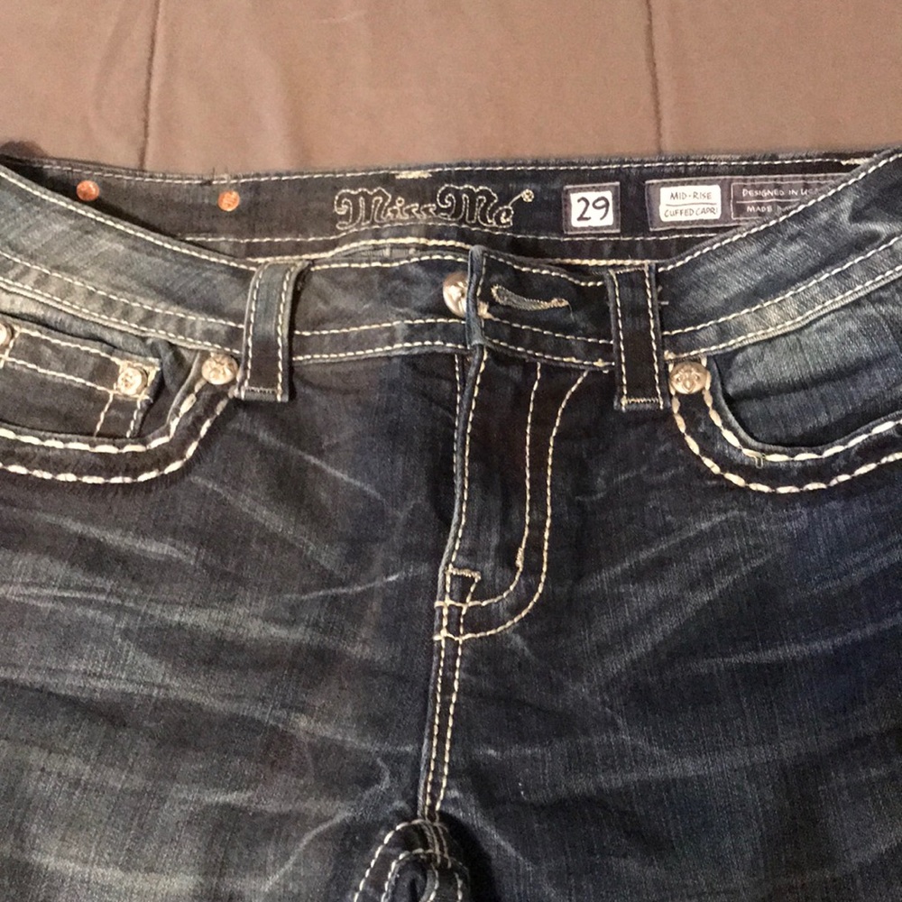 Miss me midrise Capri